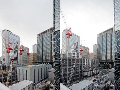 Японская технология демонтажа высотных зданий